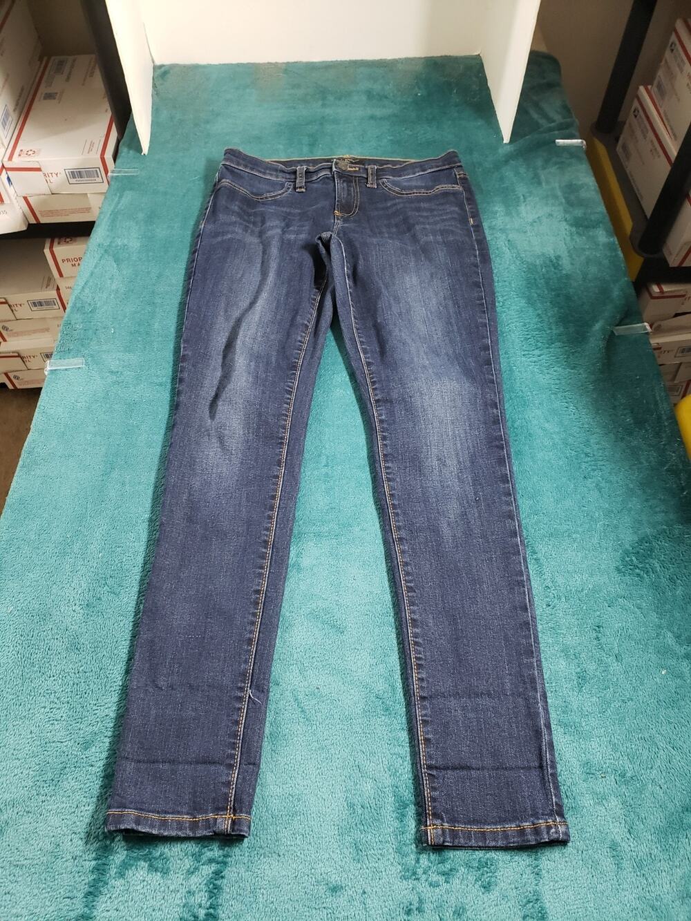 Banana Republic Jeans Size 6 Women Blue Pants Stretch Denim Mid Rise Jegging
